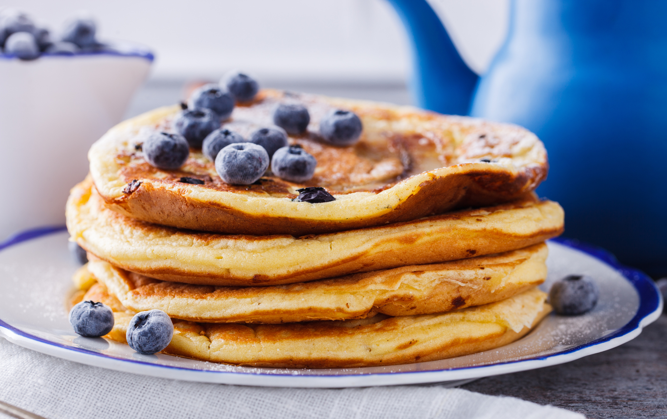 Rezepttipp: Blaubeer-Vollkorn-Pfannkuchen | SPORTaktiv.com