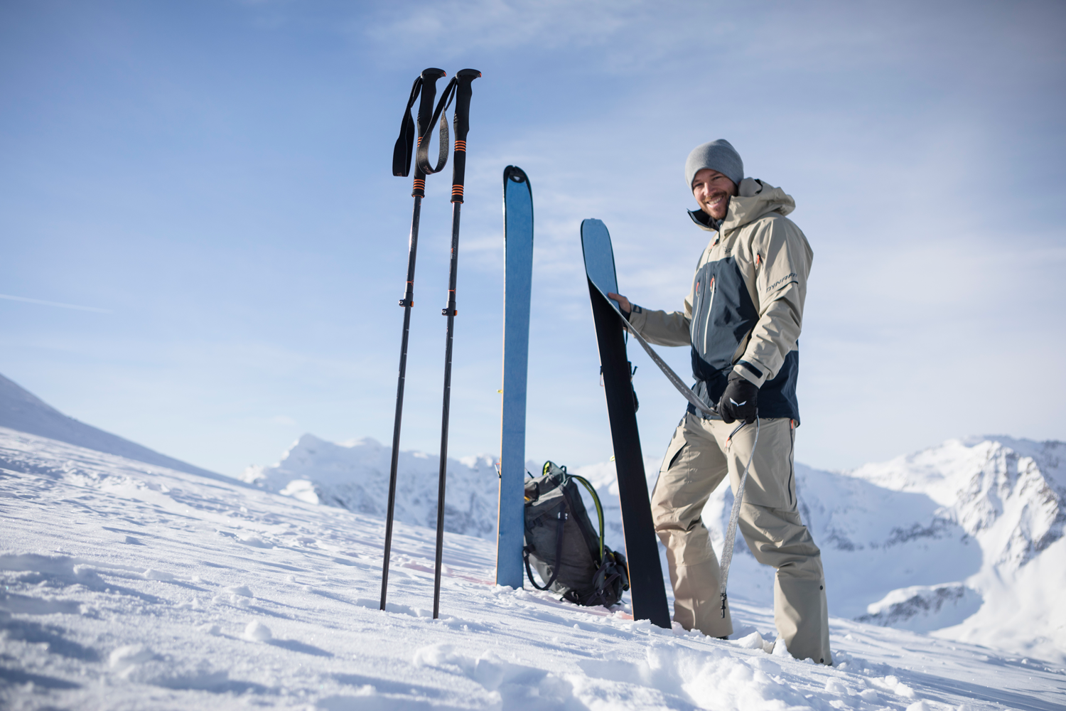 Carbon C.2 Ultralight: kein Gramm zuviel, der leichteste Tourenstock mit nur 188g