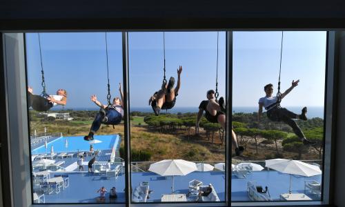 Werden wir jetzt Superhelden? SPORTaktiv bei der "Superhuman Acadamy" von Brooks © Fotograf / Getty Images Werden wir jetzt Superhelden? SPORTaktiv bei der "Superhuman Acadamy" von Brooks