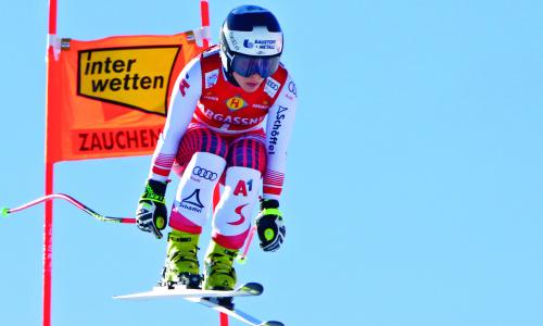 © Fotograf / Getty Images / Christophe Pallot/ Agence Zoom / Freier Fotograf / Im heurigen Weltcup will Nici Schmidhofer wieder größere Sprünge machen. Hier schreiben die Athleten: Druck ist ein Erfolgskiller!