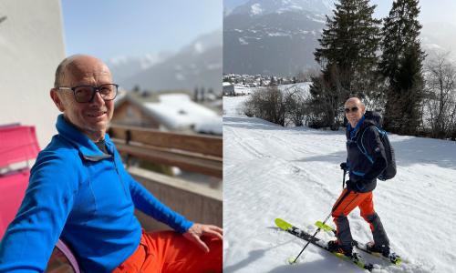 © Fotograf / Sandra Scheffknecht Walter Güntensperger bei Huerzler als Interviewgast: Unternehmer mit Weitblick