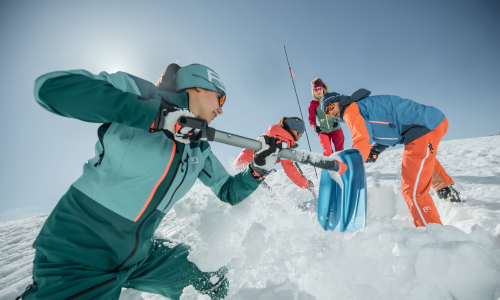 © Fotograf / Ortovox / Hansi Heckmair Mit Sicherheit mehr Spass: Basics und mehr in Sachen alpine Sicherheit im Winter