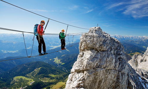 Herausforderung Klettersteig: So gelingt der Einstieg in den Aufstieg