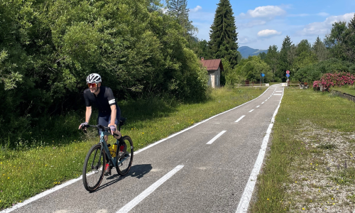 © SPORTaktiv / Alfred Brunner / Ciclovia Alpe Adria Gravel-Traumrunde in den Julischen Alpen