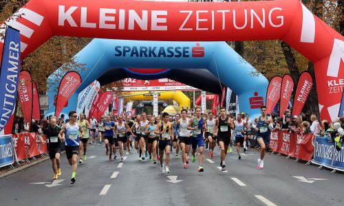 © Event / GEPA Pictures / Graz Marathon / Und los geht‘s! Am 8. Oktober startet der Graz Marathon in seine 30-Jahre-Jubiläums-Auflage. Top 20 Herbstläufe 2023