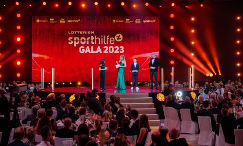 © Fotograf / GEPA Pinkelnig und Gall freuen sich über ihre ersten NIKIs: Ehrung der Sportler des Jahres bei der LOTTERIEN Sporthilfe-Gala
