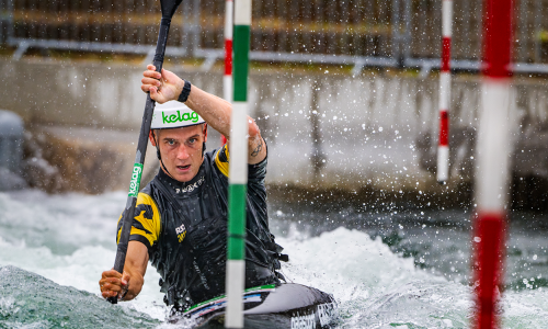 © Fotograf / Kelag / Mit dem ersten Weltcupsieg in der Tasche fuhr der Kärntner zu den Olympischen Spielen nach Paris. 2021 in Tokio war er Vierter. felix.png