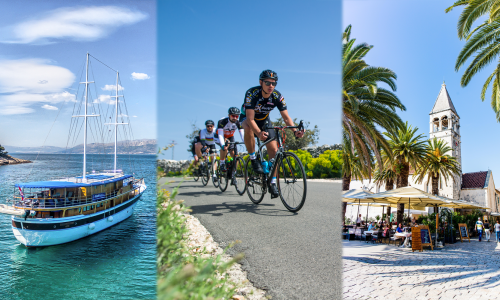 © Fotos: Radurlaub Zeitreisen GmbH; Thomas Fluegge Inselhüpfen: Rennradfahrers höchstes Inselglück