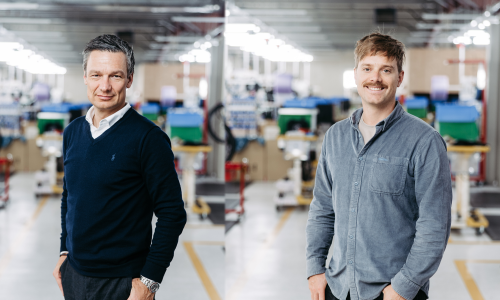 © Fotograf / Frederick Sams / sams-foto.com / CEO Christoph Mannel & Product Line Manager Jan Berger Simplon: Zurück im Sattel – mit Rückenwind Richtung Zukunft