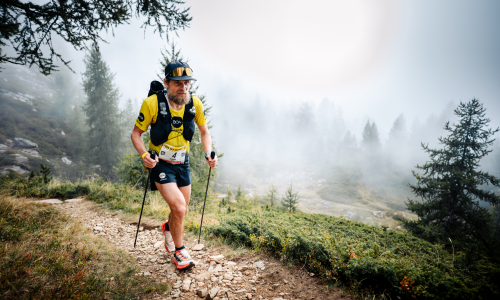 © Fotograf / BOA / Roast Media / Florentin Haunold Ultratrail-Läufer Florian Grasel Zehnter beim Tor des Géants