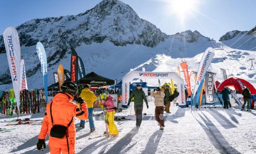 © Fotograf / Henrieke Ibing Wintersport zum Anfassen: INTERSPORT TESTIVAL am Stubaier Gletscher 2025
