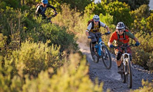 E-MTB: Die Fahrtechnik für den Uphill-Flow / Bild: Bosch © E-MTB: Die Fahrtechnik für den Uphill-Flow / Bild: Bosch E-MTB: Die Fahrtechnik für den Uphill-Flow / Bild: Bosch