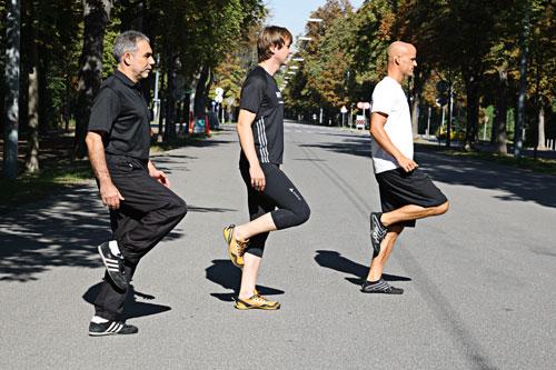 Pose, Fall & Pull: So funktioniert Pose Running / Bild: Thomas Polzer