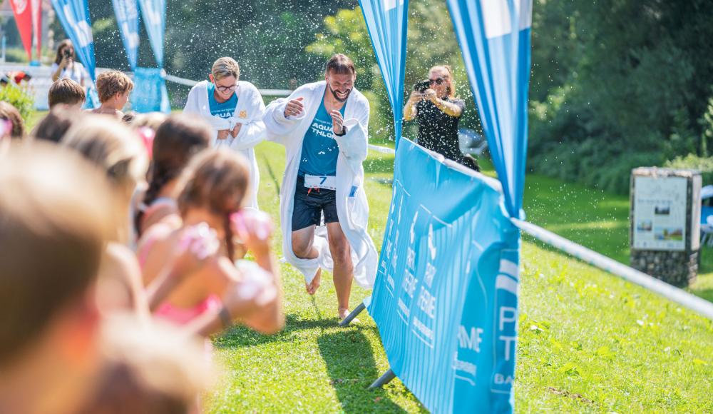 Gewinnspiel: Wir verlosen 3 x 2 Startplätze für den Aquathlon 2024 & 1 Übernachtung im JUFA Hotel Bad Radkersburg 