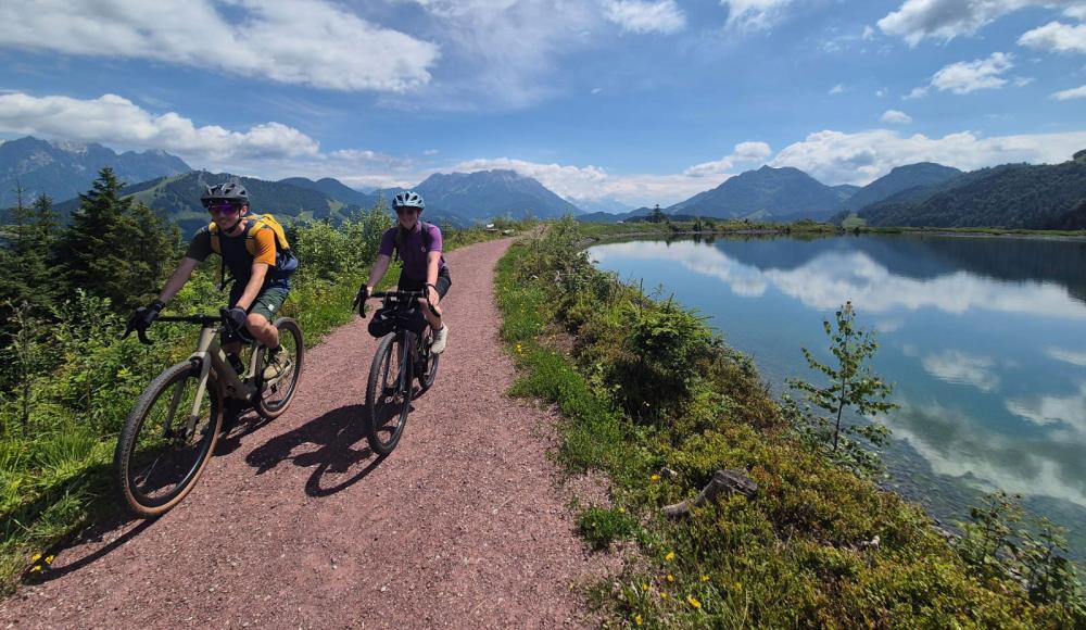 Lässig mit dem E-Gravel rund um Saalbach Hinterglemm Leogang Fieberbrunn