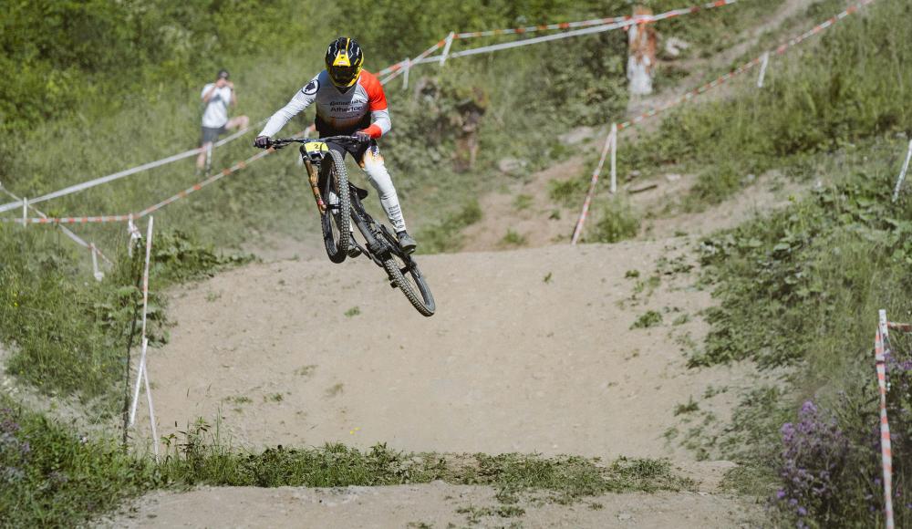 Andi Kolb sichert sich souverän den Europameister-Titel in Champéry in der Schweiz