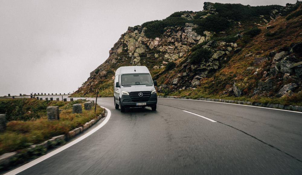 eSprinter bezwingt den Großglockner: Mercedes-Benz meistert die Everesting Challenge mit einer Batterieladung