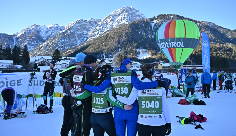 48. Volkslanglauf Toblach-Cortina: ein Traum auf schmalen Skiern