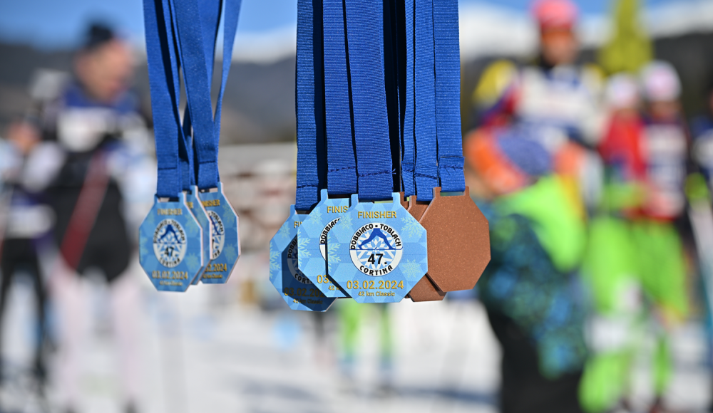 48. Volkslanglauf Toblach-Cortina: ein Traum auf schmalen Skiern