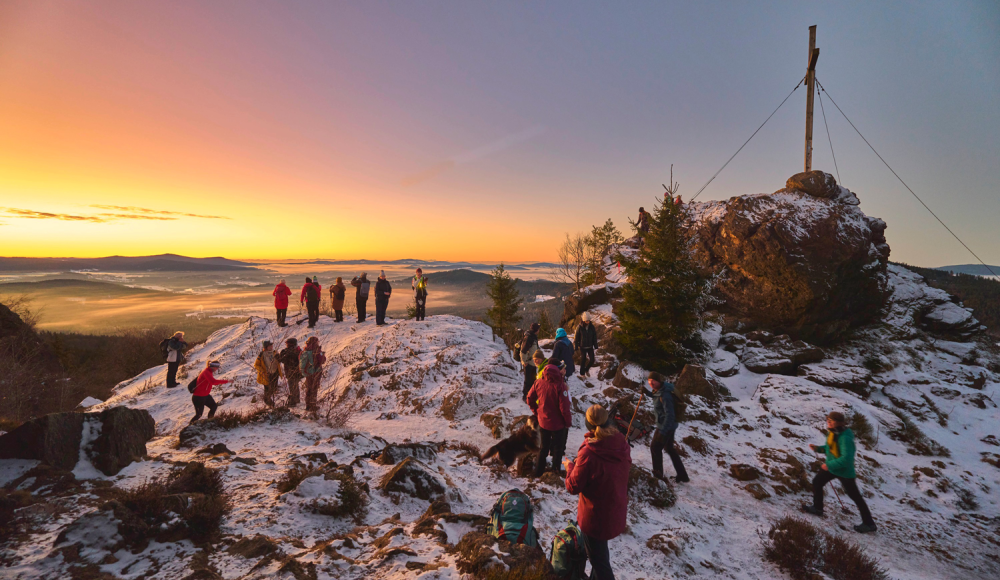 Fünf Tage Winterwandern pur