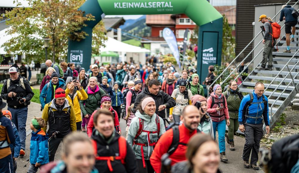 Gemeinsam Wandern beim "Hike the Valley" im Kleinwalsertal vom 05. bis 10. Oktober 2026