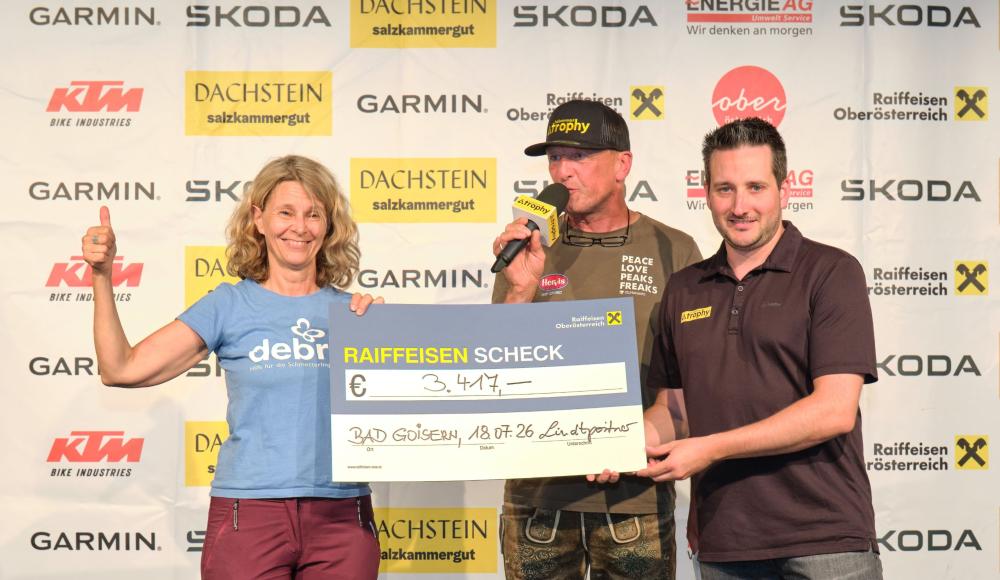 Soziales Engagement seit vielen Jahren: Salzkammergut-Trophy unterstützte erneut die „Schmetterlingskinder“!