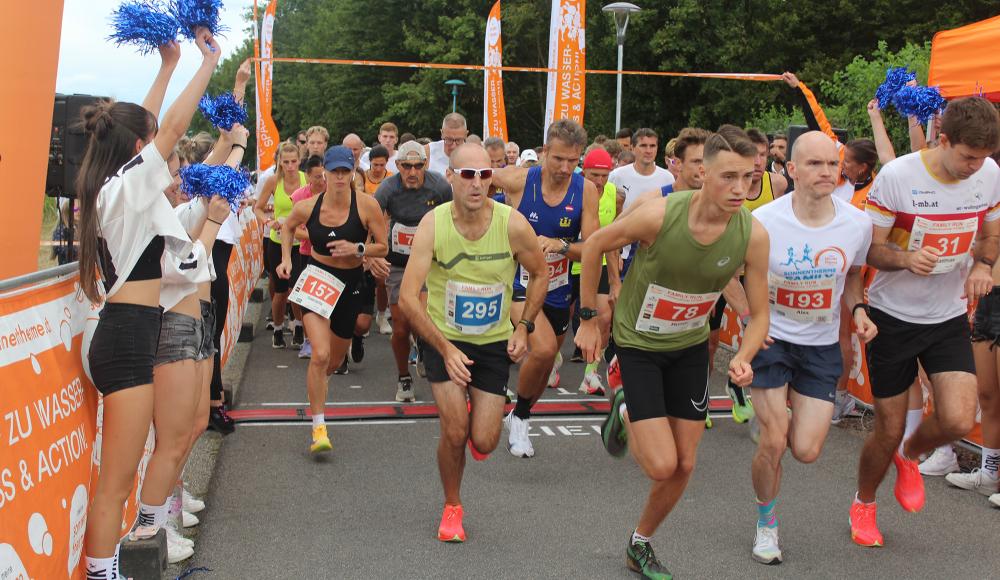 Sonnentherme Family Run: 267 Läufer sorgten für Spitzenzeiten